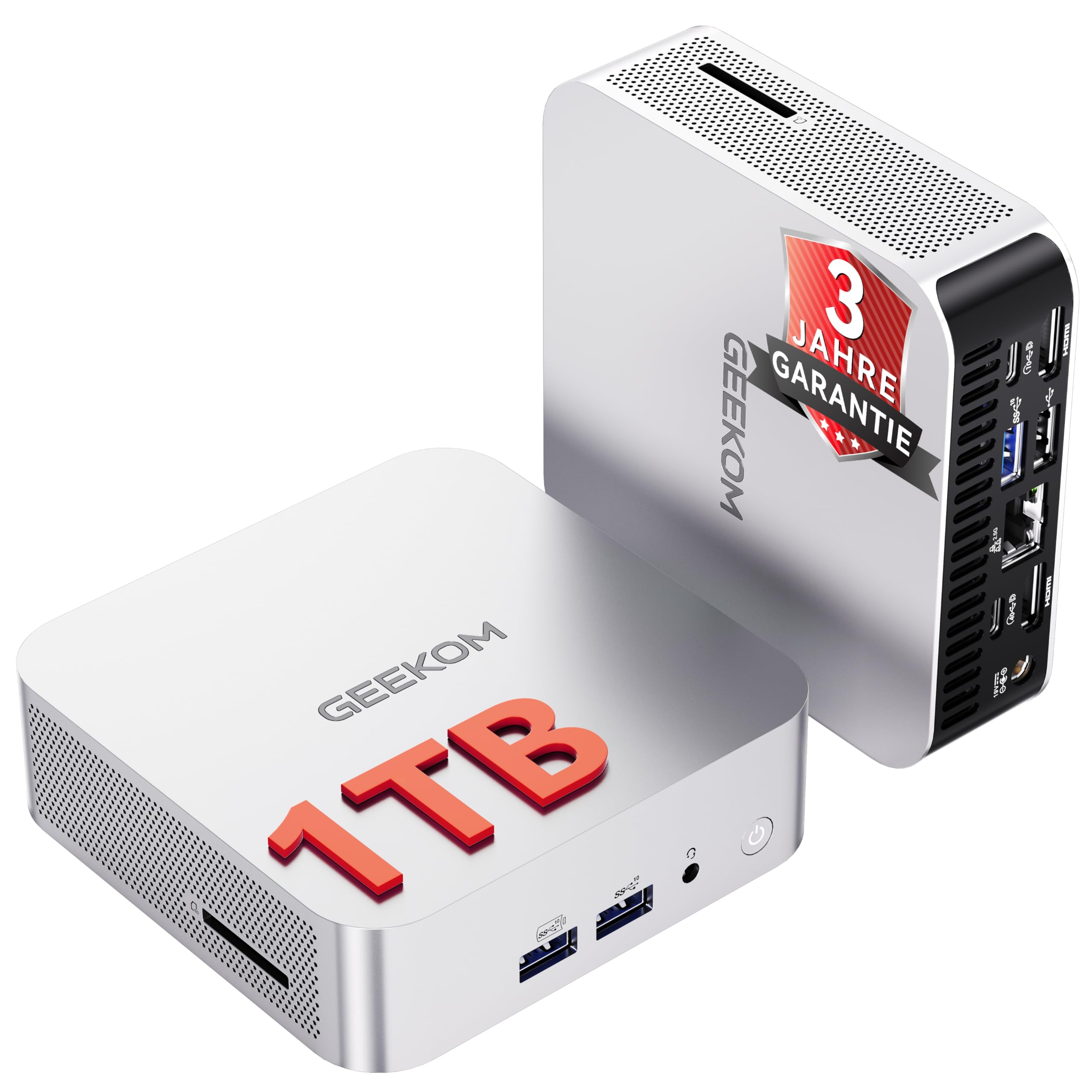 GEEKOM A6 Mini PC mit AMD Ryzen 7 6800, 16GB DDR5 RAM und 1TB SSD